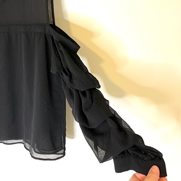 2/$15 H&M - Black Blouse - Picture 3 of 6